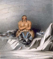 Kemig, a young native woman, 1835